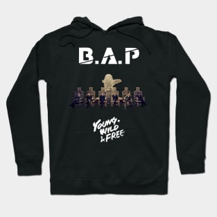 B.A.P Young Wild & Free Hoodie